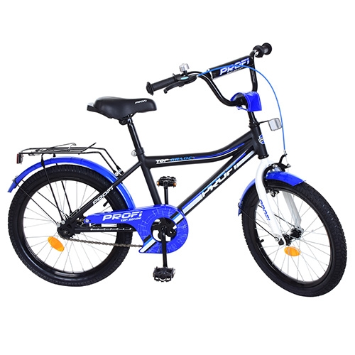 Детский велосипед 20 дюймов Profi Y20101 Top Grade (черный мат)