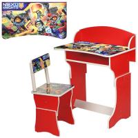 купить Детская парта 301-23-2 регулируемая по высоте Nexo Knights (красная)
