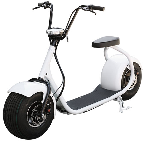 Электробайк BT-SC01-1W  с мотором 800W (белый)