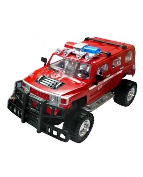 Инерционный джип 505685 R-1/686-20 TONGDE, пожарная (муз)