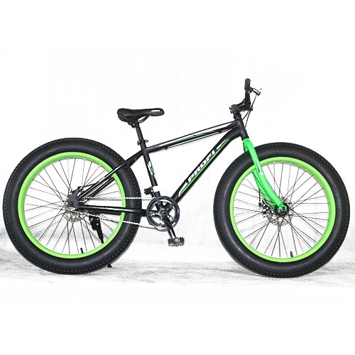 Спортивный велосипед 26 дюймов Profi 26XD10-3 (черно-зеленый)