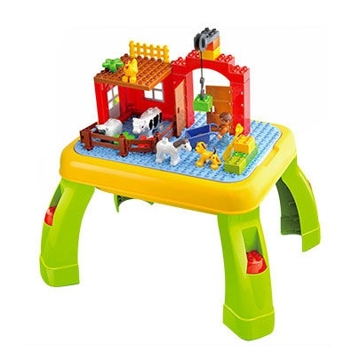 Игровой столик –конструктор Jixin 3588A Весела ферма (42 детали)