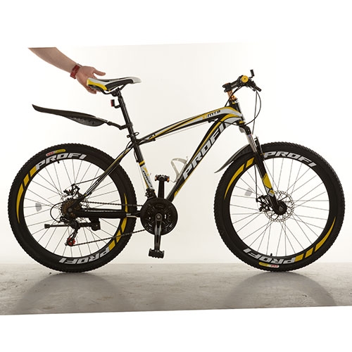 Спортивный велосипед 26 дюймов Profi E2617X1-3 (желто-черный)