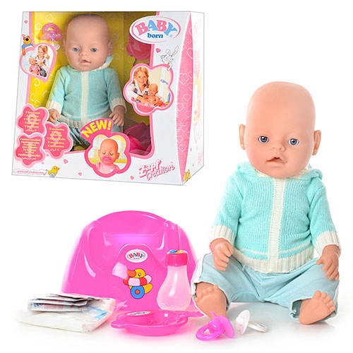 Кукла BB 8001 D Baby Born (пьет, писает, плачет и др.)