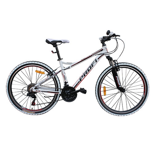 Спортивный велосипед G26A315-M-2W Shimano 21SP, с двойным ободом (белый)