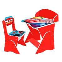 купить Парта для детей растишка ML-315-23-4 Тачки (красная)