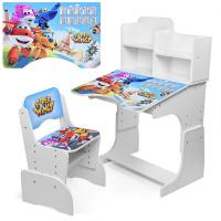 купить Детская парта со стульчиком W 2071-58-1 Super Wings регулируемая (белая)