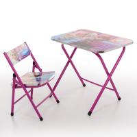 купить Детский складной столик Снежная Королева A19-FR со стульчиком