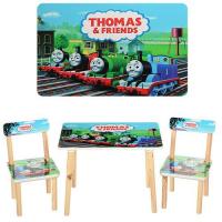 купить Детский столик со стульчиками 501-27 Томас и друзья деревянный