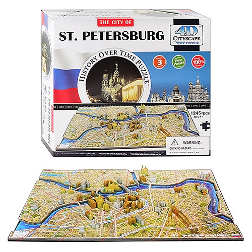 Пазлы 4D 40036 CITYSCAPE  «Санкт-Петербург»