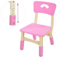 купить Детский стульчик B0303-8 регулируется (розовый)