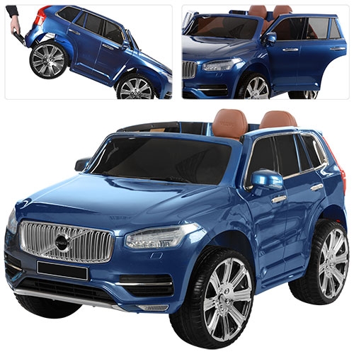 Детский электромобиль VOLVO XC 90 M 3278EBLRS-4  автокраска (синий)