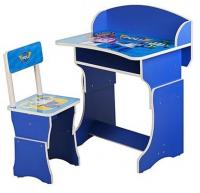 купить Детская парта 301-12 регулируемая по высоте Robocar Poli (синяя)