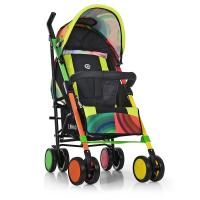 купить Детская прогулочная коляска El Camino ME 1035 COLORITO трость (радуга)