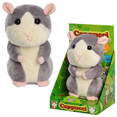 Мягкая игрушка хомячок CL 1307 В повторюшка