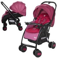 купить Детская коляска GOLF M 3429L-4 прогулочная книжка (бордовая)