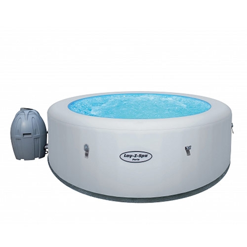 Надувной бассейн-джакузи Bestway Lay-Z-Spa 54148 фильтр-насос нагреватель гидромассаж (196-66 см)
