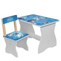 купить Детский деревянный столик со стульчиком 504-53 Frozen Olaf
