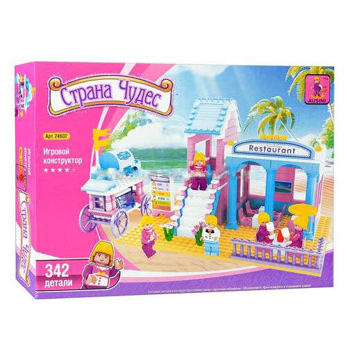 Конструктор ZHORYA «Ресторан» AUSINI 24602 (совместим с LEGO) 342 детали