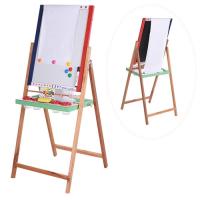 купить Детский деревянный мольберт F047 двухсторонний