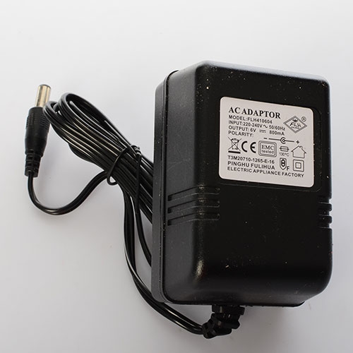 Зарядное устройство 6V 800mA M 3558-CHARGER для машинки-толокара M 3558 3559 3560 3561