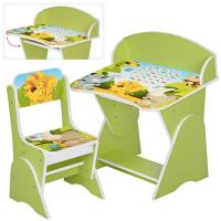 купить Регулируемая парта со стульчиком ML-315-13-2 (салатовая)