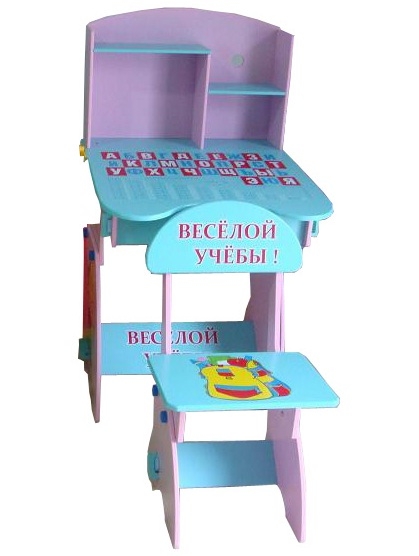 Детская регулируемая парта Baby Tilly 14 со стульчиком (о)