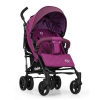 купить Прогулочная коляска для детей El Camino ME 1013L RUSH Ultra Violet трость лен (фиолетовая)