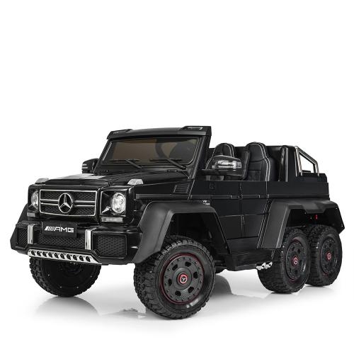 Детский электромобиль джип Mercedes AMG M 3962ABLR-2 на резиновых колесах (черный)