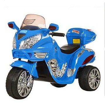 Детский мотоцикл Bambi M 2710-4 (голубой)