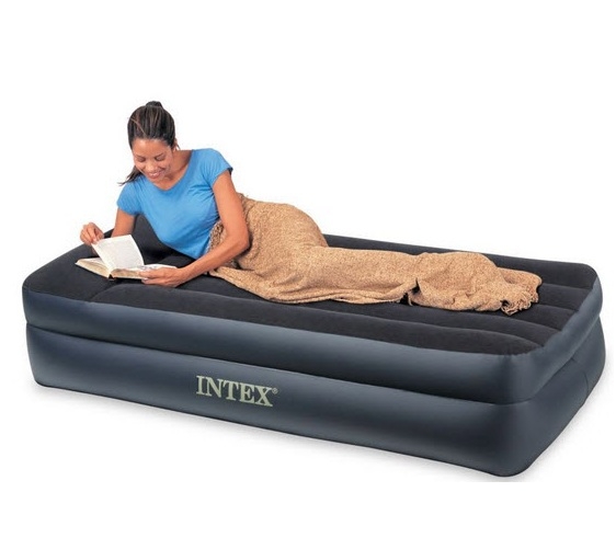 Велюровая кровать матрас  Intex 66721 (203-102-47см)