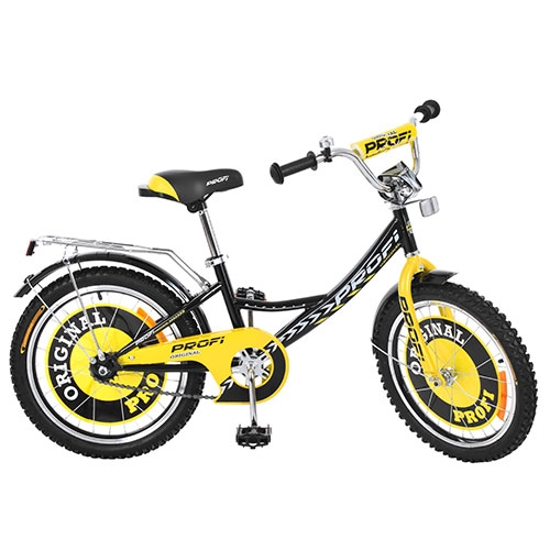 Детский двухколесный велосипед 20 дюймов Profi G2043 Original boy (черный)