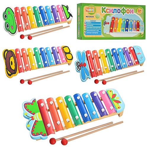Музыкальная игрушка Ксилофон Woody MD 0028