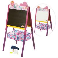 купить Двухсторонний мольберт ВВ10052-3 «Щенячий Патруль» (фиолетовый)