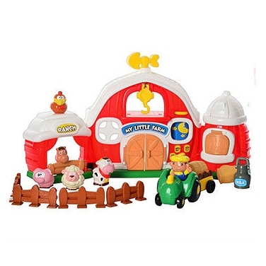 Домик  Keenway 30832 Ферма (фигурки, трактор, музыка)