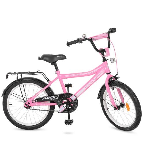 Детский велосипед 20 дюймов Profi Y20106 Top Grade (розовый)