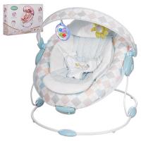 купить Детский шезлонг-качалка 60685A-1 музыка вибро два положения