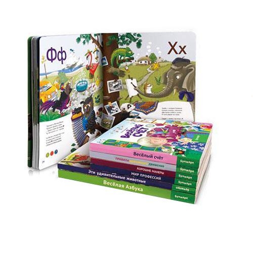Обучающая интерактивная ручка 7505 с книгами 6 шт