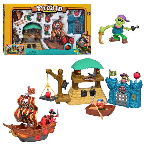 Игровой набор KEENWAY 10766 корабль пиратов