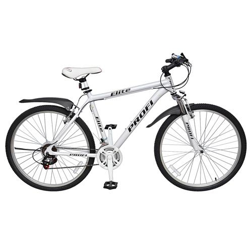 Спортивный велосипед 26 дюймов Profi Elite 26.1 Shimano (белый)