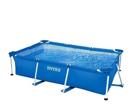 Прямоугольный каркасный бассейн Intex 58980 Rectangular Frame Pools (260х160х65 см)