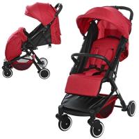 купить Прогулочная коляска для детей M 3549-3 книжка (красная)