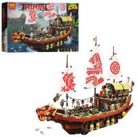 купить Детский конструктор Ninjago 10723 пиратский корабль с фигурками (2337 деталей)