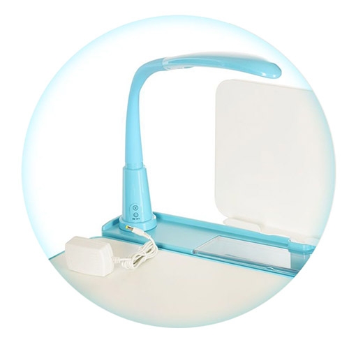 Лампа от сети LED LAMP-4 на парты серии M 31 (синяя)