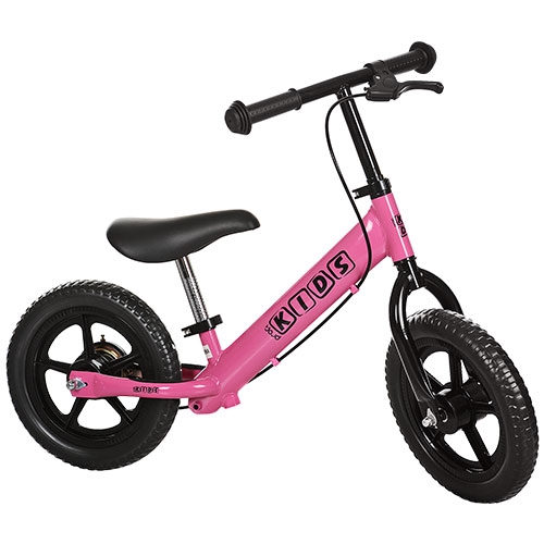 Детский беговел 12 дюймов PROFI KIDS M 3440B-2 колеса EVA (розовый)