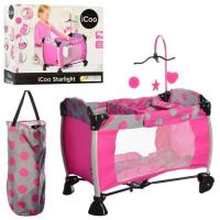 купить Металлический манеж для куклы D90648 карусель с подвесками