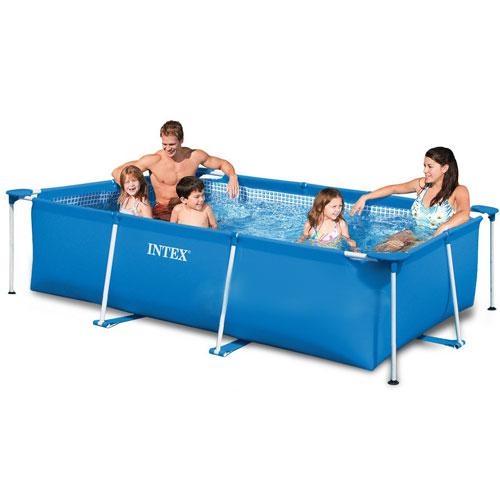 Каркасный прямоугольный бассейн Intex 28270 (220-150-60 см)