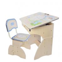 купить Детская парта трансформер HB 2890 регулируется по высоте, выдвижной ящик, мольберт