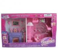 купить Игровой набор мебель JN 2291 "камин и мягкий уголок"