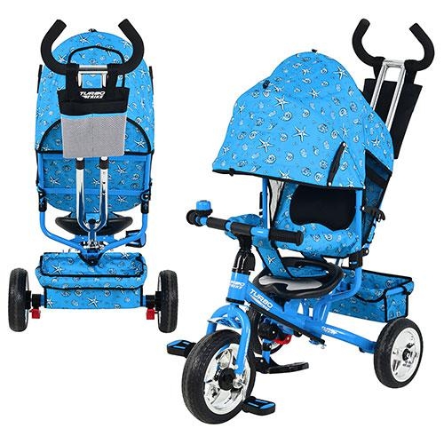 Детский трехколесный велосипед M 0448 - 1 PROFI-TRIKE (голубой) (М 5363-1)